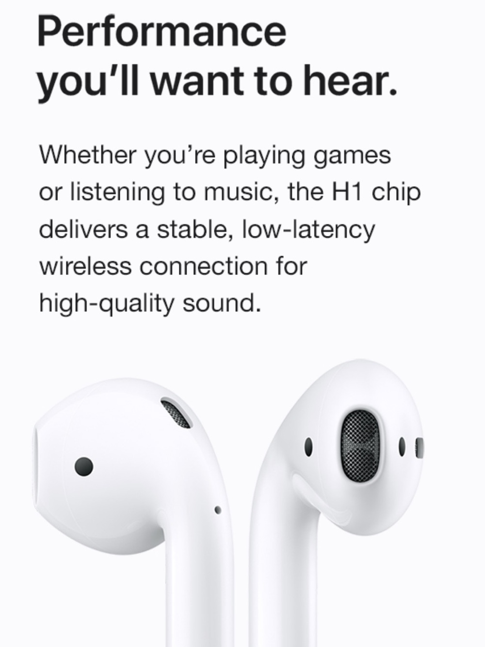 Apple AirPods Wireless Ear Buds - Bluetooth Headphones & Lightning Charging Case - Picture 9 of 16